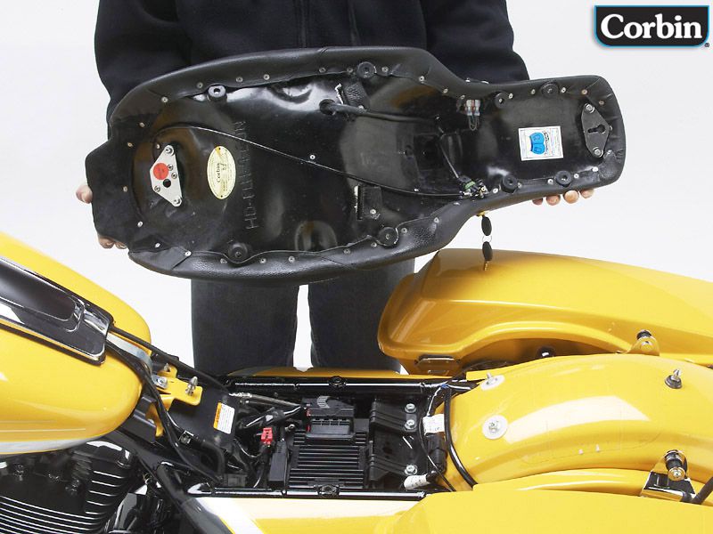 Corbin Motorcycle Seats & Accessories | HD Touring Motorcycles | 800 ...