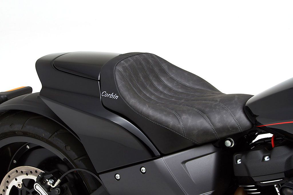 Harley-Davidson FXSB 103 - Motor bike seats - M&C Vehicle Trimming Adelaide