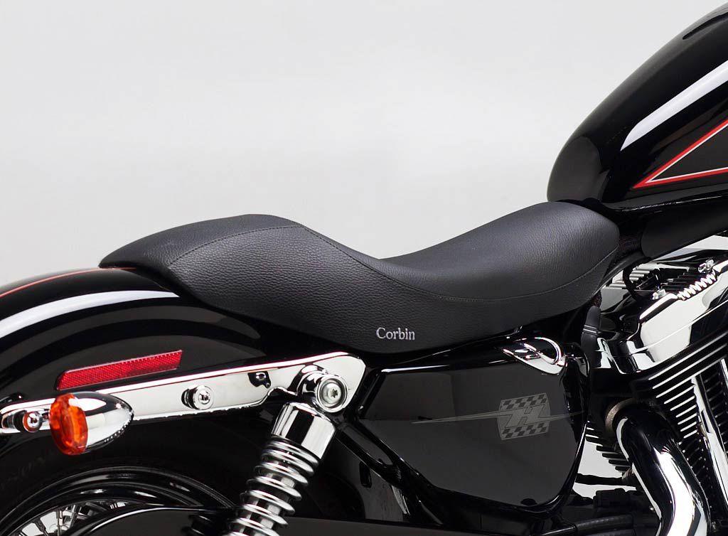Corbin Motorcycle Seats & Accessories | HD Sportster Hollywood Solo ...