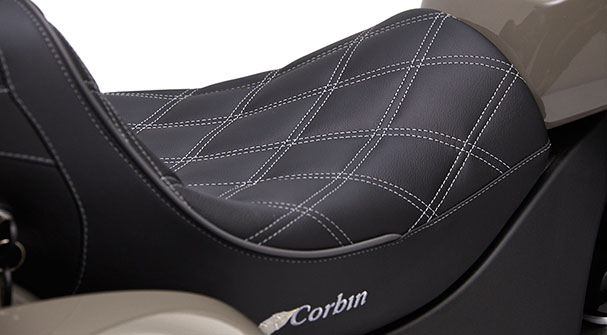 Corbin Motorcycle Seats & Accessories | Indian Pursuit | 800-538-7035