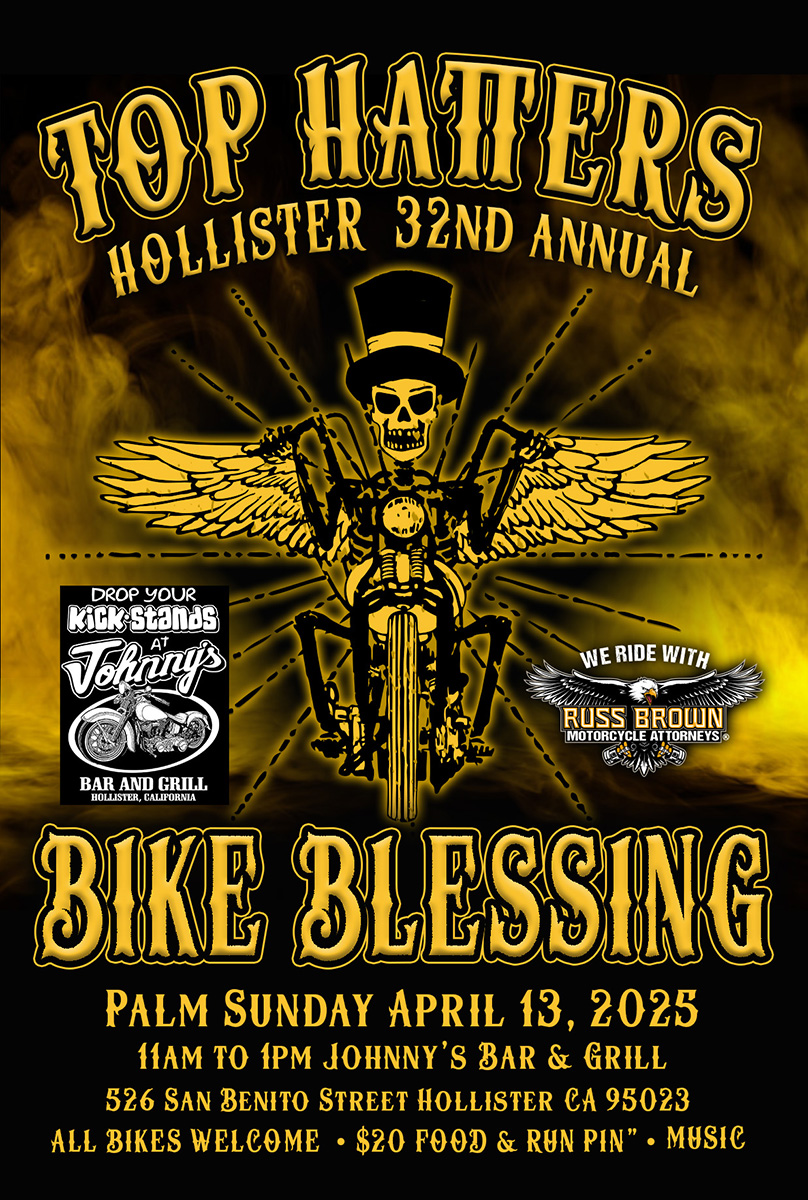 Top Hatters Bike Blessing