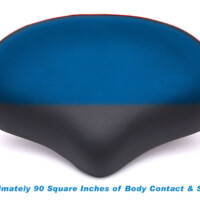 Square bike seat sale